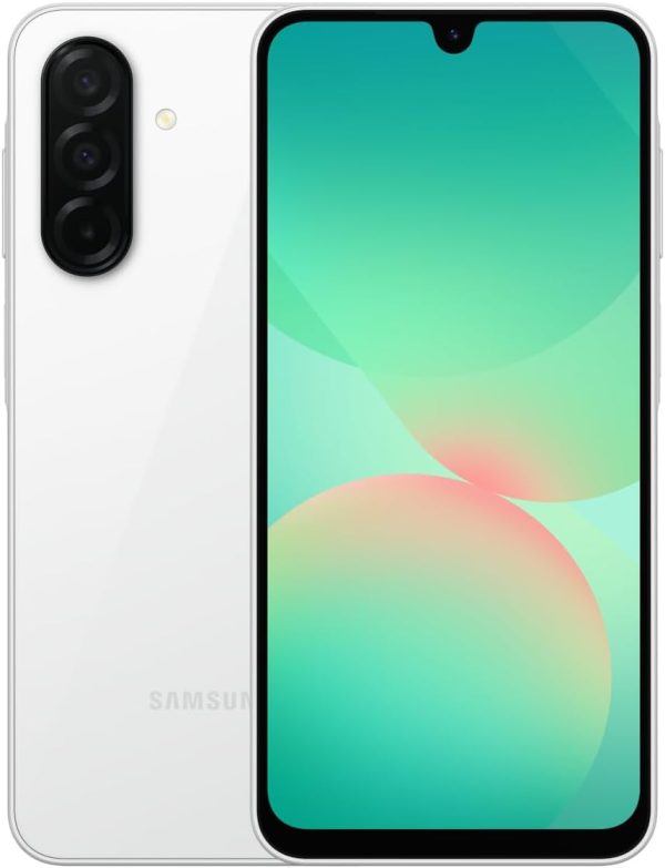 Samsung Galaxy A26 Dual-SIM 128GB ROM + 6GB RAM (GSM Only | No CDMA) Factory Unlocked 5G Smartphone (White) - International Version