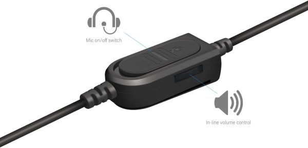 ⁦Armor3 "Soundtac" Universal Gaming Headset (Black) for Xbox Series X/Xbox Series S/Nintendo Switch/Lite/ PS4/ PS5/ Xbox One/Wii U/PC/Mac - Nintendo Switch⁩ - الصورة ⁦5⁩