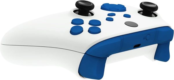 ⁦اكستريم رايت مجموعة ازرار كاملة مخصصة بدون بصمة حروف لوحدة تحكم Xbox Series X/S ملحقات بديلة بلون ازرق Dpad ABXY لجهاز Core اكس بوكس_سيريز_اكس بوكس سيريز اس⁩ - الصورة ⁦6⁩