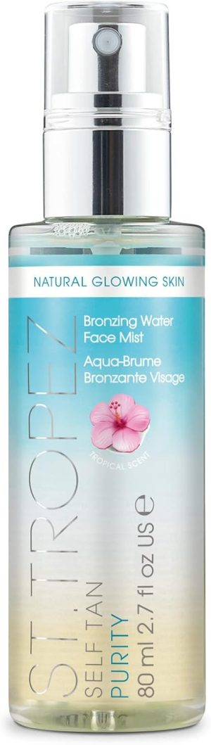 St. Tropez Self Tan Purity Bronzing Water Face Mist for Women 2.7 oz Mist