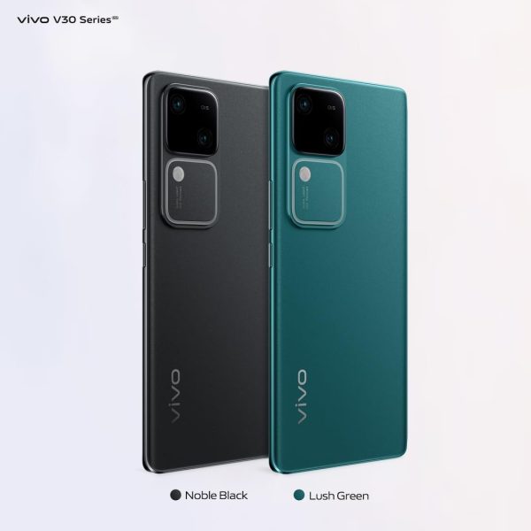 ⁦vivo V30 5G (Noble Black, 12GB+12GB RAM, 256GB) | Slimmest 3D Curved 1.5K AMOLED 120Hz Display | 50MP AF Group Selfie | Aura Light OIS | Online Exclusive Bundle, 24M Warranty & 12M Screen Replacement⁩ - الصورة ⁦20⁩