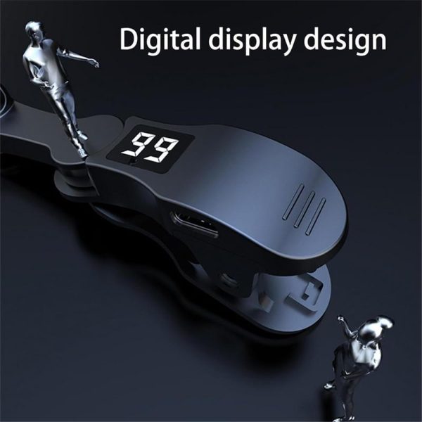 ⁦NALACAL Screen Auto Clicker Tapper, for Smart Phone Apps Video Live Streaming Gadget Fast Click, Simulation Finger Continuous Click for Games, Live Broadcasts Likes, Reward Tasks, Mute Design (Black)⁩ - الصورة ⁦5⁩