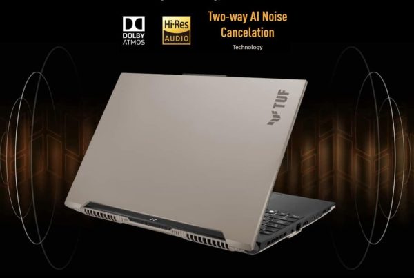 ⁦لابتوب اسوس تي يو اف للألعاب A16 إصدار متطور FA617NSR-RL077W، AMD رايزن 7 7435H، 16GB رام DDR5، 512 SSD، انفيديا RX7600، 8GB DDR6، 16 بوصة FHD، 165Hz، لوحة مفاتيح بإضاءة عربي-إنجليزي، ويندوز 11⁩ - الصورة ⁦4⁩
