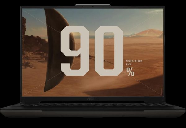 ⁦لابتوب اسوس تي يو اف للألعاب A16 إصدار متطور FA617NSR-RL077W، AMD رايزن 7 7435H، 16GB رام DDR5، 512 SSD، انفيديا RX7600، 8GB DDR6، 16 بوصة FHD، 165Hz، لوحة مفاتيح بإضاءة عربي-إنجليزي، ويندوز 11⁩ - الصورة ⁦2⁩