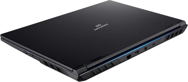⁦لابتوب العاب نوت بوك G600 من انفينيارك، شاشة 15.6 انش FHD 144Hz IPS، انتل كور i7-13650HX، انفيديا RTX 4060 8GB، 32GB DDR5 RAM، 1TB SSD، كيبورد باضاءة خلفية متعددة الالوان، واي فاي 6، ويندوز - اسود⁩ - الصورة ⁦3⁩