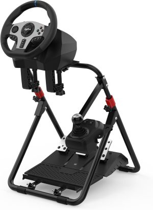 PXN Racing Steering Wheel Stand A9 for Logitech G25 G27 G29 G920 G920 GT500 T300RS/T300GT/T500RS/TGT/TS-PC V3 V9 V900 Foldable Tilting Racing Stand