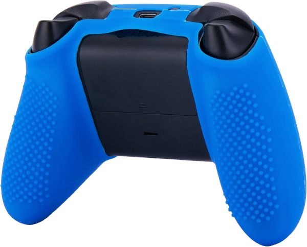 ⁦يورا جراب من السيليكون لذراع تحكم Xbox Series X/S × 1 (ازرق) مع مقابض ابهام × 10⁩ - الصورة ⁦4⁩