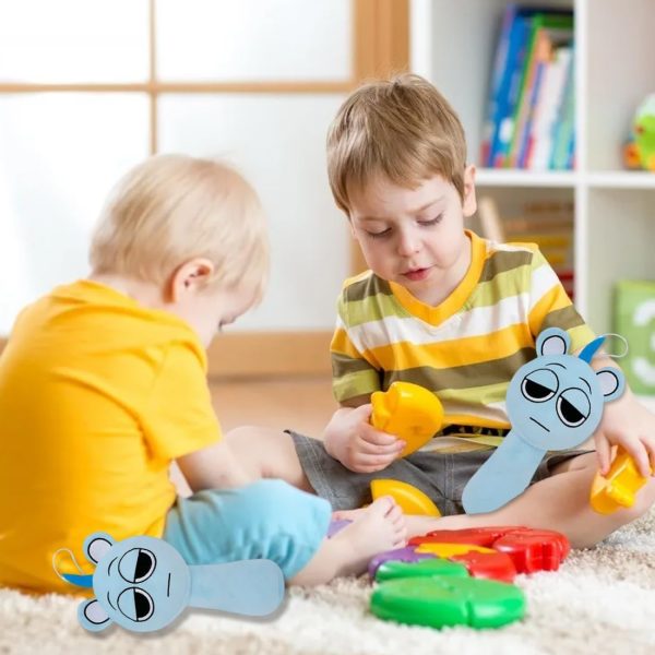 ⁦لعبة سبرانكي المحبوبة من كوزيب، لعبة شيغي مخملية محبوبة (ازرق)⁩ - الصورة ⁦5⁩