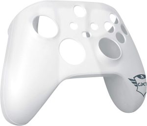 ترست غيمنغ غطاء حماية لذراع تحكم Xbox 749 من جي اكس تي، غطاء سيليكون مضاد للانزلاق لذراع تحكم Xbox Series X (S) - شفاف