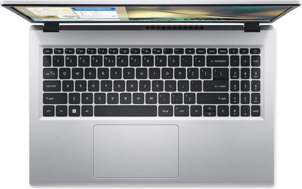 ⁦لابتوب اسباير 3 A315-24PT-R0UX من ايسر رفيع بشاشة لمس 156 بوصة FHD IPS ومعالج ايه ام دي رايزن 5 7520U رباعي النواة وبطاقة رسومات راديون وذاكرة LPDDR5 سعة 16GB وSSD NVMe 512⁩ - الصورة ⁦11⁩