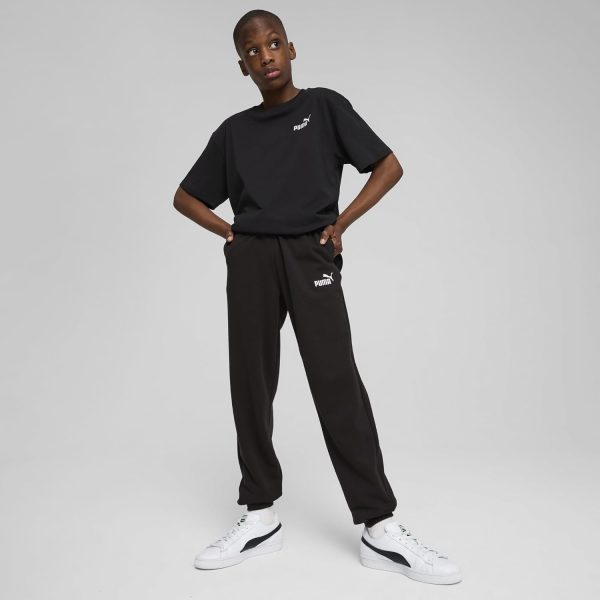⁦Puma Unisex Kids ESS No. 1 Logo Sweatpants Knitted Pants⁩ - الصورة ⁦6⁩