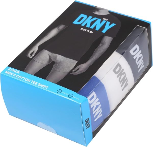 ⁦DKNY تي شيرت رجالي من 3 قطع القطن بنسبة 100%⁩ - الصورة ⁦8⁩