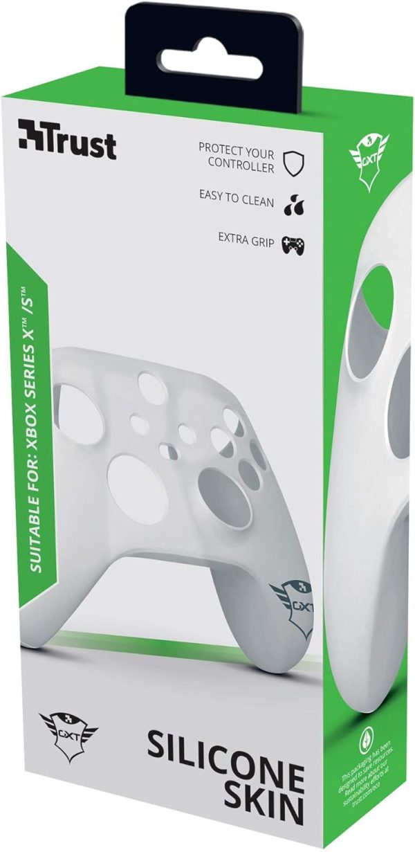 ⁦ترست غيمنغ غطاء حماية لذراع تحكم Xbox 749 من جي اكس تي، غطاء سيليكون مضاد للانزلاق لذراع تحكم Xbox Series X (S) - شفاف⁩ - الصورة ⁦7⁩