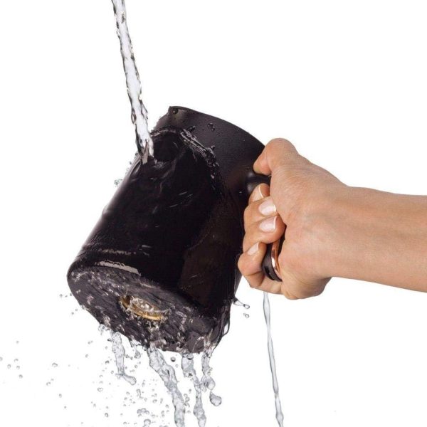 ⁦ماكينة تحضير القهوة التركي مينيو من ارزوم اوكا، اسود وذهبي، النحاس⁩ - الصورة ⁦4⁩