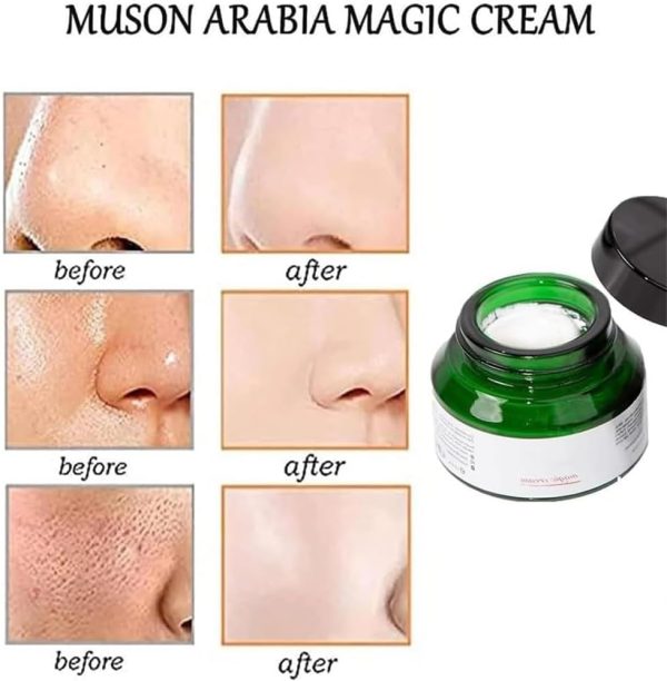 ⁦كريم موسون ماجيك من تيريفي هيالورونيك كولاجين مرطب ومضاد للشيخوخة لترطيب البشرة وتوحيد لون في المساء مغذي للوجه لكل أنواع قطعتين⁩ - الصورة ⁦7⁩