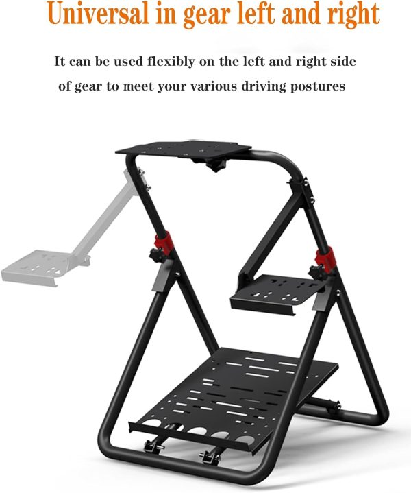 ⁦PXN Racing Steering Wheel Stand A9 for Logitech G25 G27 G29 G920 G920 GT500 T300RS/T300GT/T500RS/TGT/TS-PC V3 V9 V900 Foldable Tilting Racing Stand⁩ - الصورة ⁦7⁩