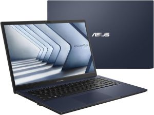 اسس لاب توب اكسبيرت بوك B1502، شاشة 15.6 انش، انتل كور i7-1255U، ذاكرة رام 8 جيجا، 512 جيجا اس اس دي، اسود ستار، (بدون ويندوز)، دوس اسود