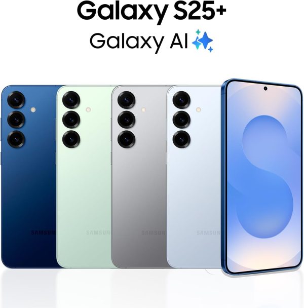 ⁦سامسونج جوال جالكسي S25+ ذكاء اصطناعي 256GB، اندرويد غير مقفل، كاميرا ذكاء اصطناعي، معالج سريع، شاشة بروسكالر، عمر بطارية طويل، 2025، (اصدار عالمي)⁩ - الصورة ⁦2⁩