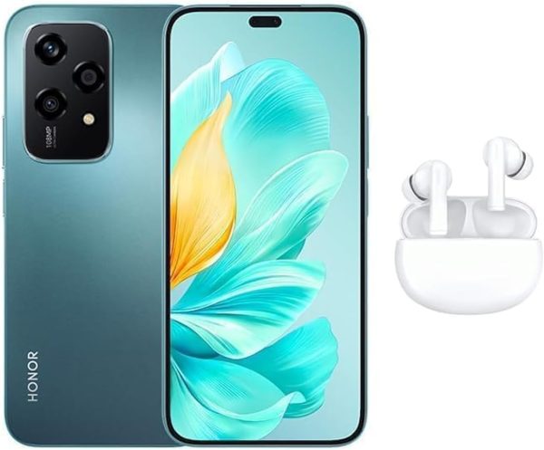 ⁦موبايل هونر 200 لايت بذاكرة رام 8 جيجابايت 256جيجابايت ثنائي شريحة اتصال نانو 5G تقنية الذكاء الاصطناعي بوابة سحرية معززة بتقنية تتضمن هدايا سماعات اذن اكس 5 اونر سيرفيس كير +⁩ - الصورة ⁦2⁩