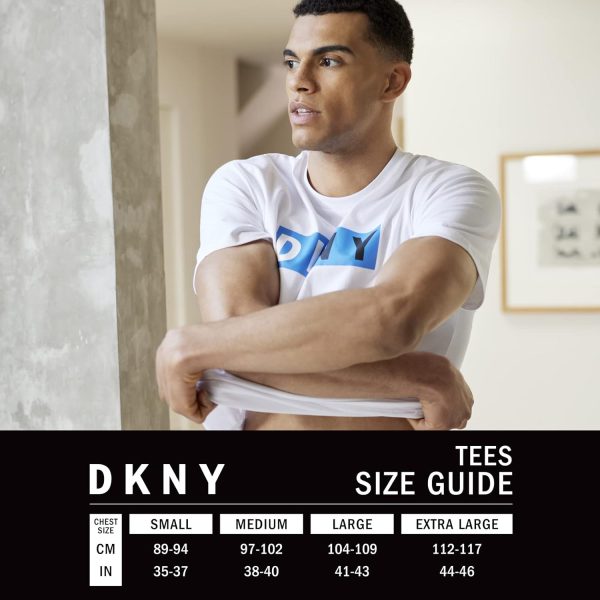 ⁦DKNY تي شيرت رجالي من 3 قطع القطن بنسبة 100%⁩ - الصورة ⁦9⁩
