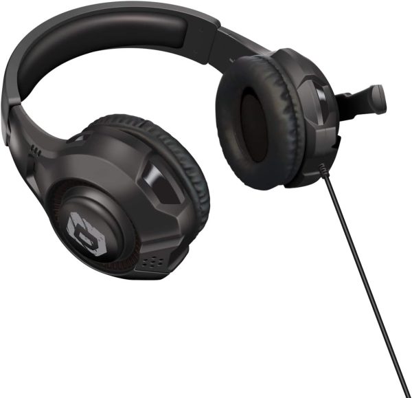 ⁦Armor3 "Soundtac" Universal Gaming Headset (Black) for Xbox Series X/Xbox Series S/Nintendo Switch/Lite/ PS4/ PS5/ Xbox One/Wii U/PC/Mac - Nintendo Switch⁩ - الصورة ⁦4⁩