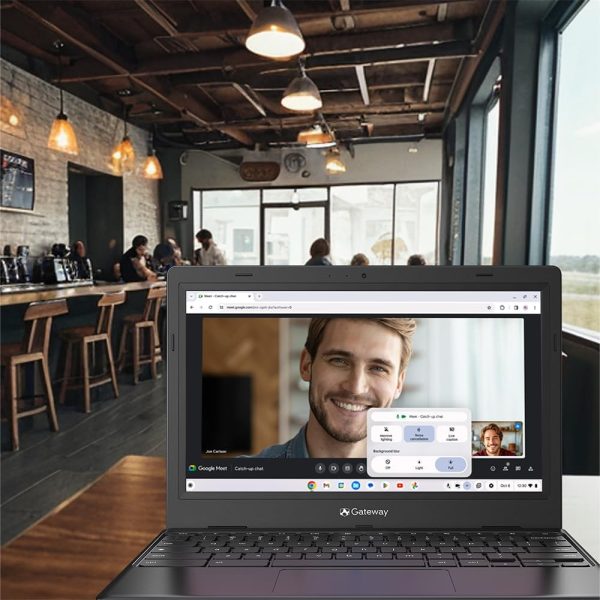⁦ايسر لابتوب جيت واي كروم بوك 311 CBO311-1H-C1MX | انتل سيليرون N4500 | شاشة 116 انش HD 1366 × 768 | 4GB LPDDR4X | 64GB eMMC | فاي 5 80211ac | نظام تشغيل | اسود ستار⁩ - الصورة ⁦12⁩