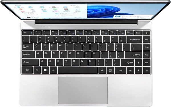 ⁦لابتوب العاب 14 انش من فونيت، لابتوب 2025 ويندوز 11 برو، 16GB RAM 512GB SSD، معالج انتل الجيل 11 N5095 (حتى 2.9GHz)، FHD 1920×1080⁩ - الصورة ⁦8⁩