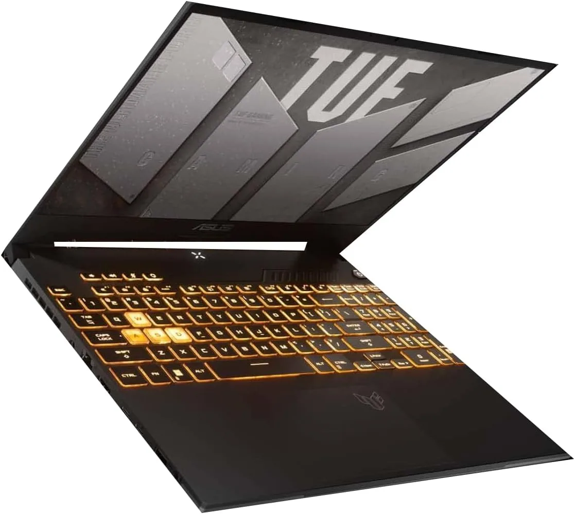 لابتوب ألعاب تي يو اف من اسوس، سلسلة FX507VU-LP141W / I7-13620H/16GB RAM DDR5 / 512GB SSD / شاشة 15.6 بوصة FHD 144HZ / انفيديا RTX4050-6GB بحد أقصى 140 واط TGP/ويندوز 11/كيبورد عربي-انجليزي 1 زون RGB