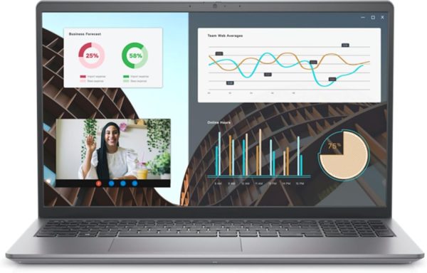 ⁦لابتوب فوسترو 3530 2023 من ديل| شاشة 15.6 بوصة 1920x1080 FHD | كور i7-1355U - قرص صلب SSD 1 تيرابايت - رام 32 جيجابايت | 10 @ 5 جيجاهرتز ويندوز 11 برو أسود⁩ - الصورة ⁦2⁩
