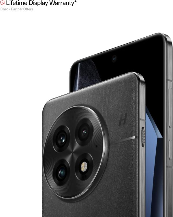 ⁦ون بلس 13، 5G ثنائي شرائح الاتصال، النسخة الهندية (بلاك اكليبس، 12GB + 256GB)⁩ - الصورة ⁦2⁩