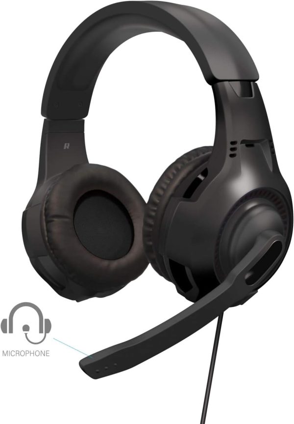 ⁦Armor3 "Soundtac" Universal Gaming Headset (Black) for Xbox Series X/Xbox Series S/Nintendo Switch/Lite/ PS4/ PS5/ Xbox One/Wii U/PC/Mac - Nintendo Switch⁩ - الصورة ⁦3⁩