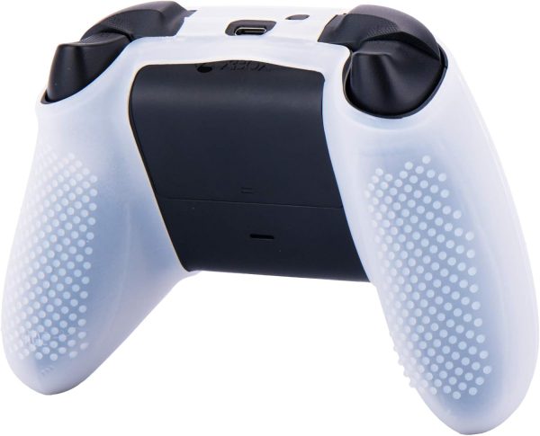 ⁦يورا جراب من السيليكون لذراع تحكم Xbox Series X/S × 1 (ابيض) مع مقابض ابهام × 10⁩ - الصورة ⁦4⁩