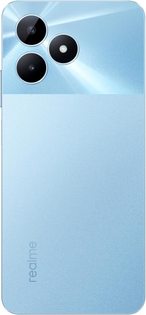 ⁦realme Note 50 Unlocked Dual-SIM Android Smart Phone, 6.74" LCD 90Hz Vivid Display, 4GB RAM 128GB ROM, 5000 mAh Battery, 13MP AI Camera, Sky Blue，Middle East Version⁩ - الصورة ⁦3⁩