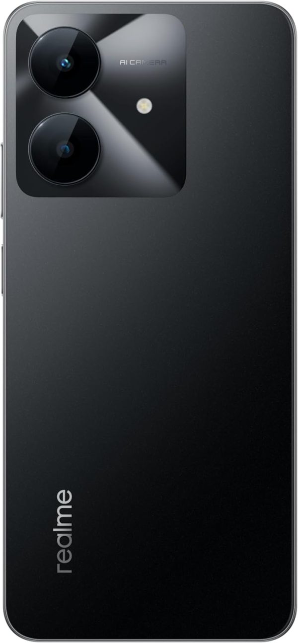 ⁦ريلمي نوت 60X (3GB RAM، تخزين 64GB) - شاشة 6.75 انش 90Hz، بطارية 5000mAh، يونيسوك T612، كاميرا 8MP، اندرويد 14 | ثنائي شرائح الاتصال | زجاج مقوى | نوع C اصدار الشرق الاوسط (اسود رخامي)⁩ - الصورة ⁦2⁩