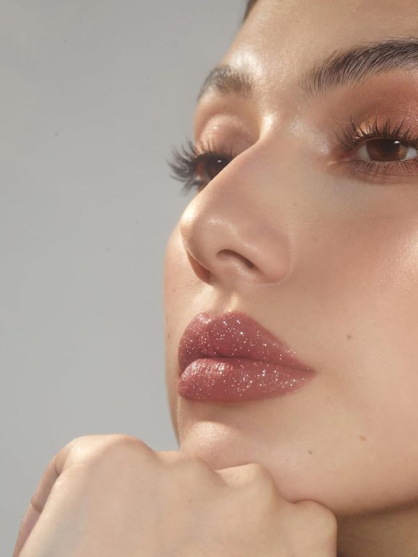 ⁦شيجلام مجموعة ملمع شفاه لامع يدوم طويلا من ليب دازلر، مجموعة احمر شفاه سائل لامع غير لزج، Y2K-Center Stage⁩ - الصورة ⁦4⁩