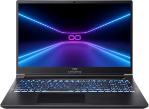 لابتوب العاب نوت بوك G600 من انفينيارك، شاشة 15.6 انش FHD 144Hz IPS، انتل كور i7-13650HX، انفيديا RTX 4060 8GB، 32GB DDR5 RAM، 1TB SSD، كيبورد باضاءة خلفية متعددة الالوان، واي فاي 6، ويندوز - اسود