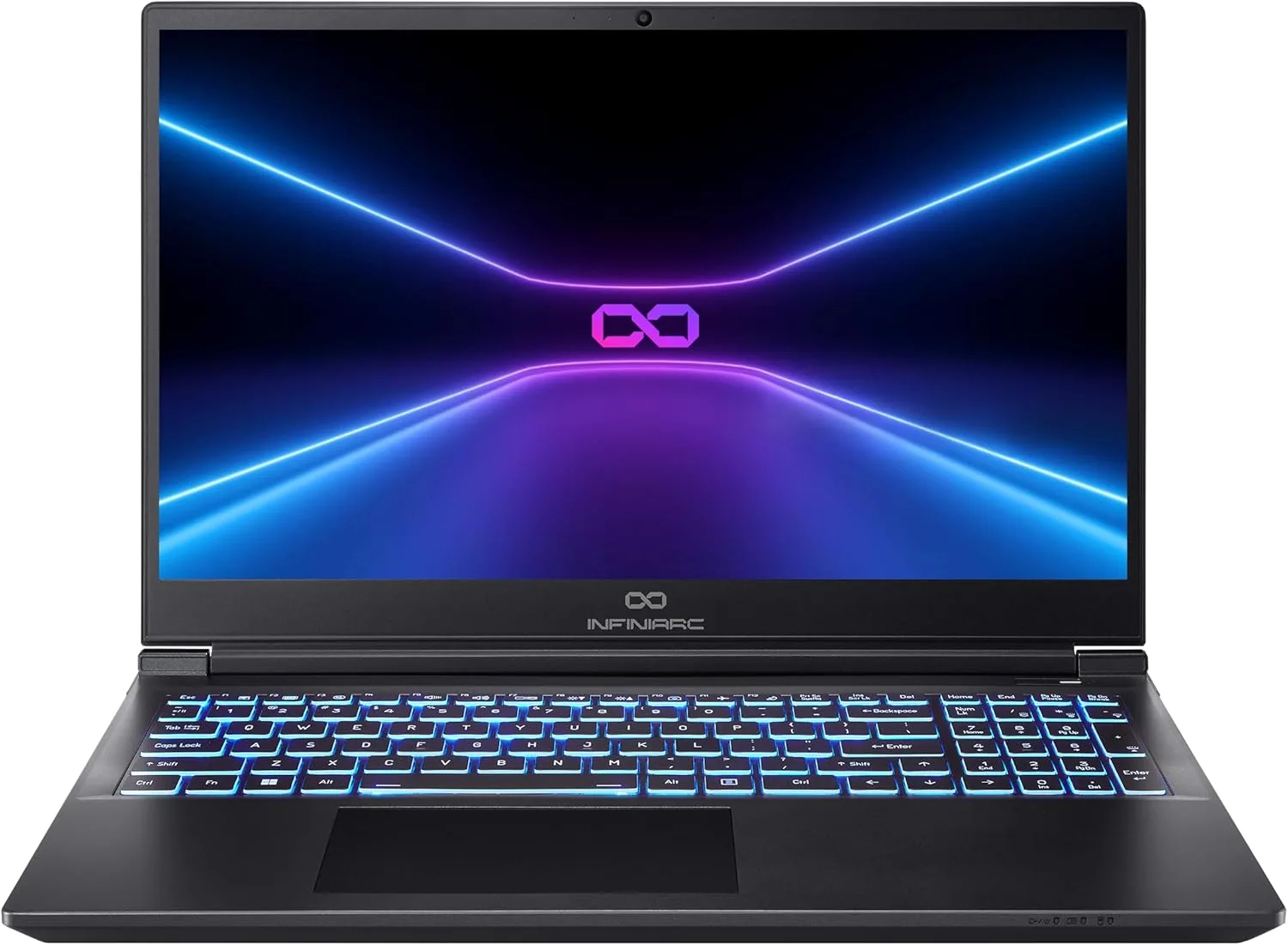 لابتوب العاب نوت بوك G600 من انفينيارك، شاشة 15.6 انش FHD 144Hz IPS، انتل كور i7-13650HX، انفيديا RTX 4060 8GB، 32GB DDR5 RAM، 1TB SSD، كيبورد باضاءة خلفية متعددة الالوان، واي فاي 6، ويندوز - اسود