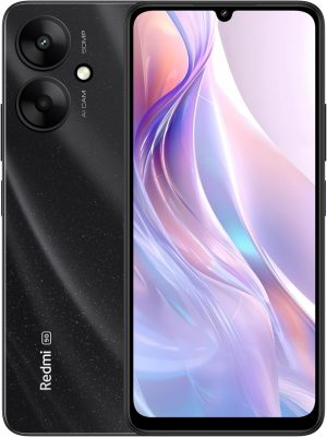 موبايل ريدمي 13C الجيل الخامس 5G بذاكرة رام 8 جيجابايت وذاكرة داخلية 256 - اصدار عالمي أسود لامع بشريحتين