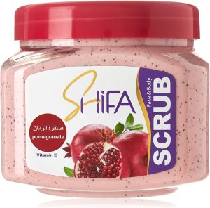 مقشر بالرمان من شيفا، سعة 500 مل، للجنسين، 500.0 غرام