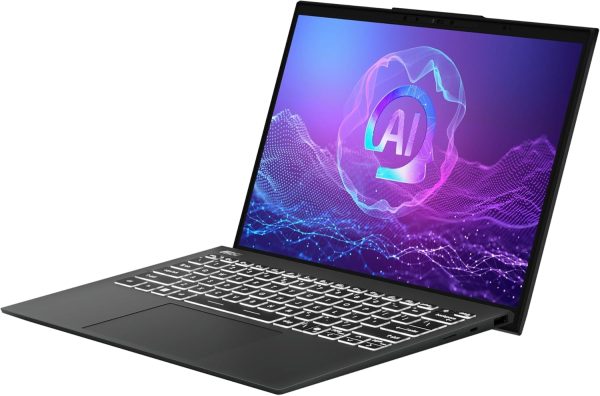 ⁦لابتوب برستيج 13 AI+Evo من ام اس اي|الترا 7 258 فولت|اموليد 16:10 2.8K(2880× 1800)|240هرتز|ام بي 32 جيجا وLPDDR5|وSSD 1 تيرا|انتل ارك وكيلر واي فاي 7|لوحة مفاتيح (أبيض)|4 خلايا، 75 واط/ساعة|11| رمادي⁩ - الصورة ⁦5⁩