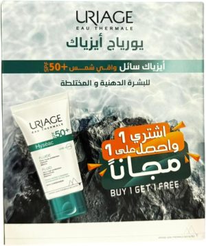 سائل ايزياك واقي شمسي بعامل وقاية من اشعة الشمس 50 يورياج مل مجموعة 1 SPF مختلطه زيتي
