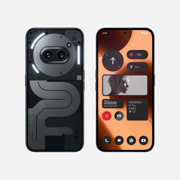 ⁦Nothing Phone (2a) Plus 12 + 256 GB Black + Bundle Offer CMF Neckband,CMF Watch Pro and CMF 65W Gan⁩ - الصورة ⁦2⁩