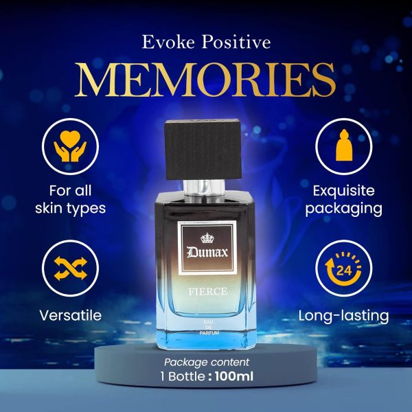 ⁦DUMAX FIERCE EDP 100ML⁩ - الصورة ⁦3⁩