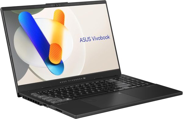 ⁦لاب توب اسوس فيفو بوك برو 15 OLED N6506MV-MA004W انتل كور الترا 9-185H / 24 جيجابايت RAM / 1TB SSD / انفيديا جيفورس RTX 4060 8/15.6 3K (2880x1620) OLED 120 هرتز ويندوز 11 هوم - رمادي ايرل⁩ - الصورة ⁦2⁩