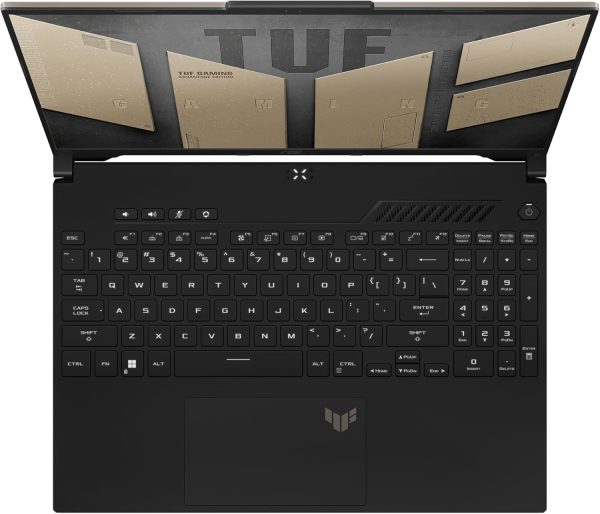 ⁦لابتوب اسوس تي يو اف للألعاب A16 إصدار متطور FA617NSR-RL077W، AMD رايزن 7 7435H، 16GB رام DDR5، 512 SSD، انفيديا RX7600، 8GB DDR6، 16 بوصة FHD، 165Hz، لوحة مفاتيح بإضاءة عربي-إنجليزي، ويندوز 11⁩ - الصورة ⁦5⁩
