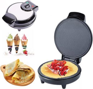 مكبس تورتيلا من نالاكال، ماكينة صنع روتي كهربائية اوتوماتيكية غير لاصقة لصنع التورتيلا والتورتيلا ومخروط الوافل ومخاريط الايس كريم