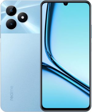 realme Note 50 Unlocked Dual-SIM Android Smart Phone, 6.74" LCD 90Hz Vivid Display, 4GB RAM 128GB ROM, 5000 mAh Battery, 13MP AI Camera, Sky Blue，Middle East Version
