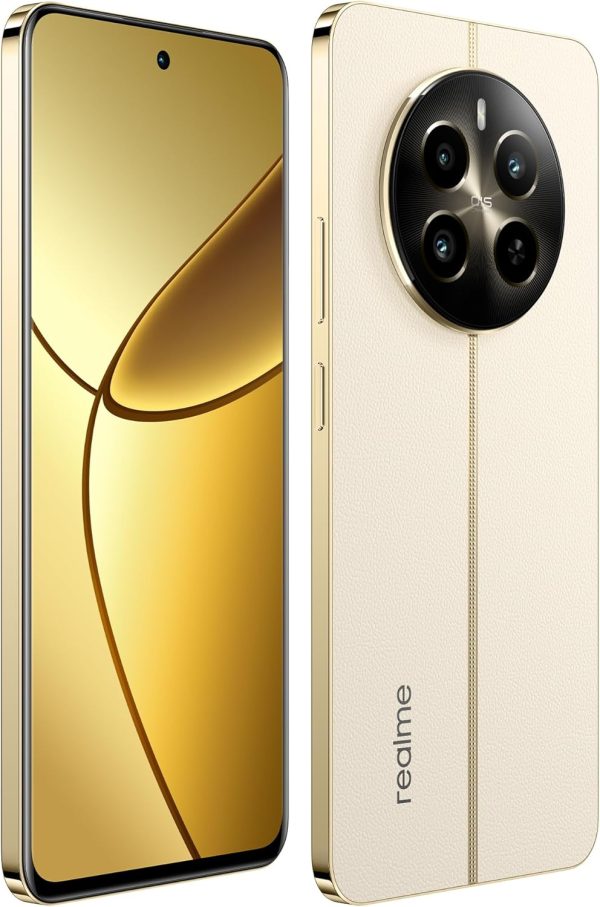 ⁦Realme 12+ 5G Dual-Sim 256GB + 8GB RAM (Navigator Beige)⁩ - الصورة ⁦2⁩