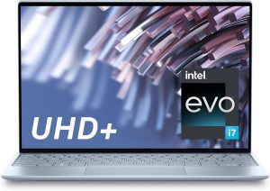 Dell XPS 13 9315 Laptop, 12th Gen Intel Evo Core i7-1250U, Intel Iris Xe Graphics, 13.4 Inch UHD+Touchscreen, Intel Iris Xe Graphics, 16GB RAM, 512GB SSD, Backlit Keyboard, Windows 11 Home, Sky