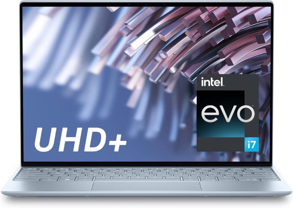 Dell XPS 13 9315 Laptop, 12th Gen Intel Evo Core i7-1250U, Intel Iris Xe Graphics, 13.4 Inch UHD+Touchscreen, Intel Iris Xe Graphics, 16GB RAM, 512GB SSD, Backlit Keyboard, Windows 11 Home, Sky